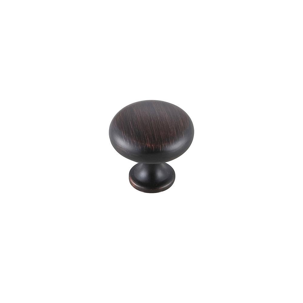 Back. Elegant Decor - Cadon 1.2" Diameter Oil-rubbed Bronze Mushroom Knob Multipack (Set of 10) - Oil-Rubbed Bronze.
