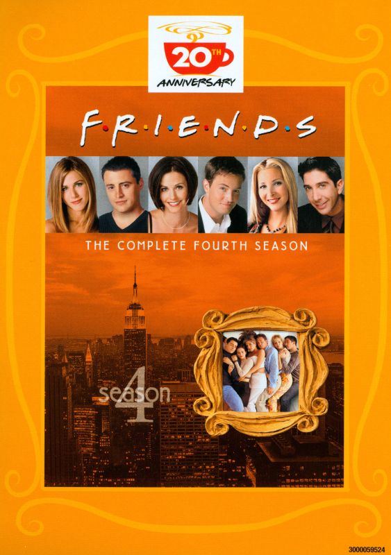  Friends: The Complete Fourth Season [4 Discs] [DVD]