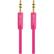 Front. Kanex - 6' Audio Cable - Pink.