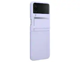 Flap Leather Case for Samsung Galaxy Z Flip4 | Color: - Pastel Lilac