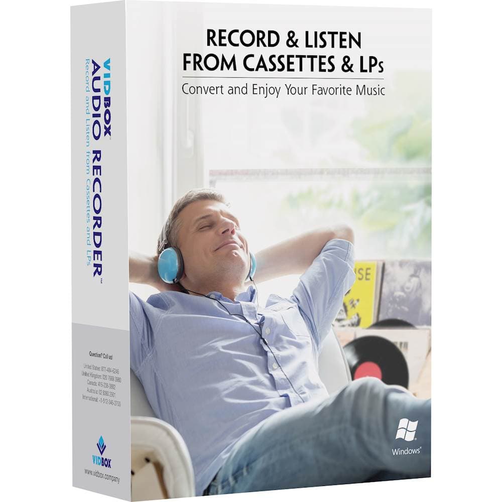 VIDBOX - Audio Recorder - Windows - Front_Zoom