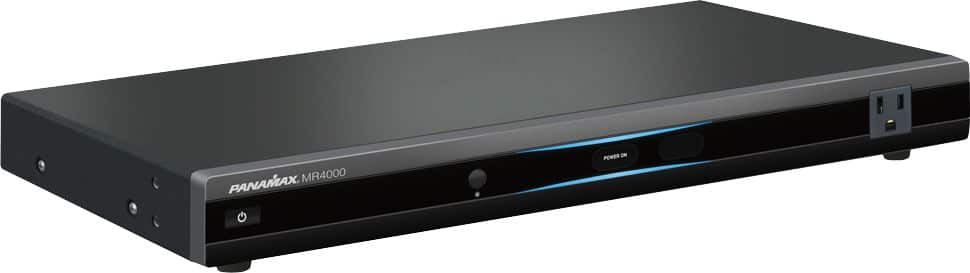 Front. Panamax - 8-Outlet Surge Protector - Black.