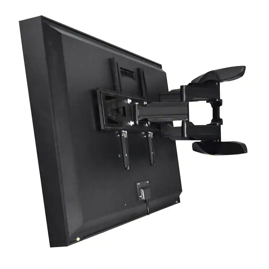 Apollo Computer Mounts Apollo Enclosures Dual Arm Articulating Wall Mount for TV Enclosure ...