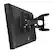 Alt View 1. Apollo Enclosures - Dual Arm Articulating Wall Mount for TV Enclosure - Black.