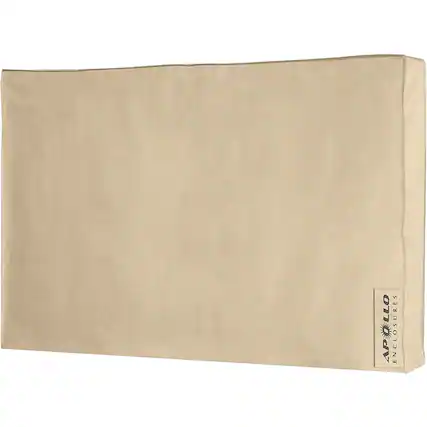 Left. Apollo Enclosures - Custom Fit Dust Cover for AE6560 enclosure - Champagne.