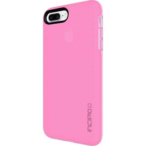 Incipio - Haven Case for Apple® iPhone® 7 Plus - Highlighter Pink/Candy Pink - Larger Front