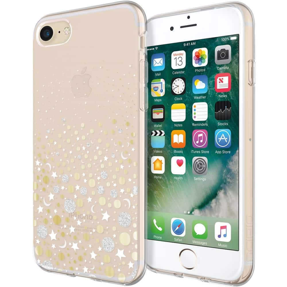 design series case for apple iphone 7 - translucent/starry night