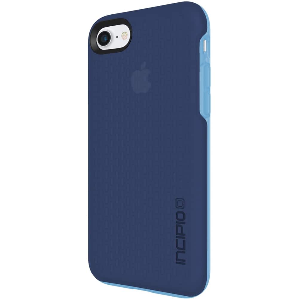Front. Incipio - Haven Case for Apple® iPhone® 7 - Translucent/Navy/Nautical blue.