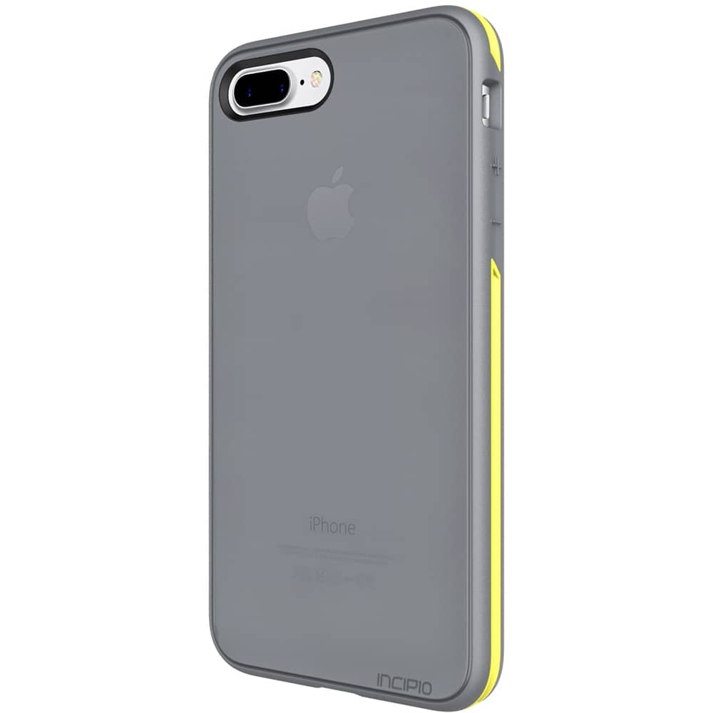 performance slim case for apple iphone 7 plus - yellow/charcoal gray performance slim case for apple iphone 7 plus - yellow/charcoal gray