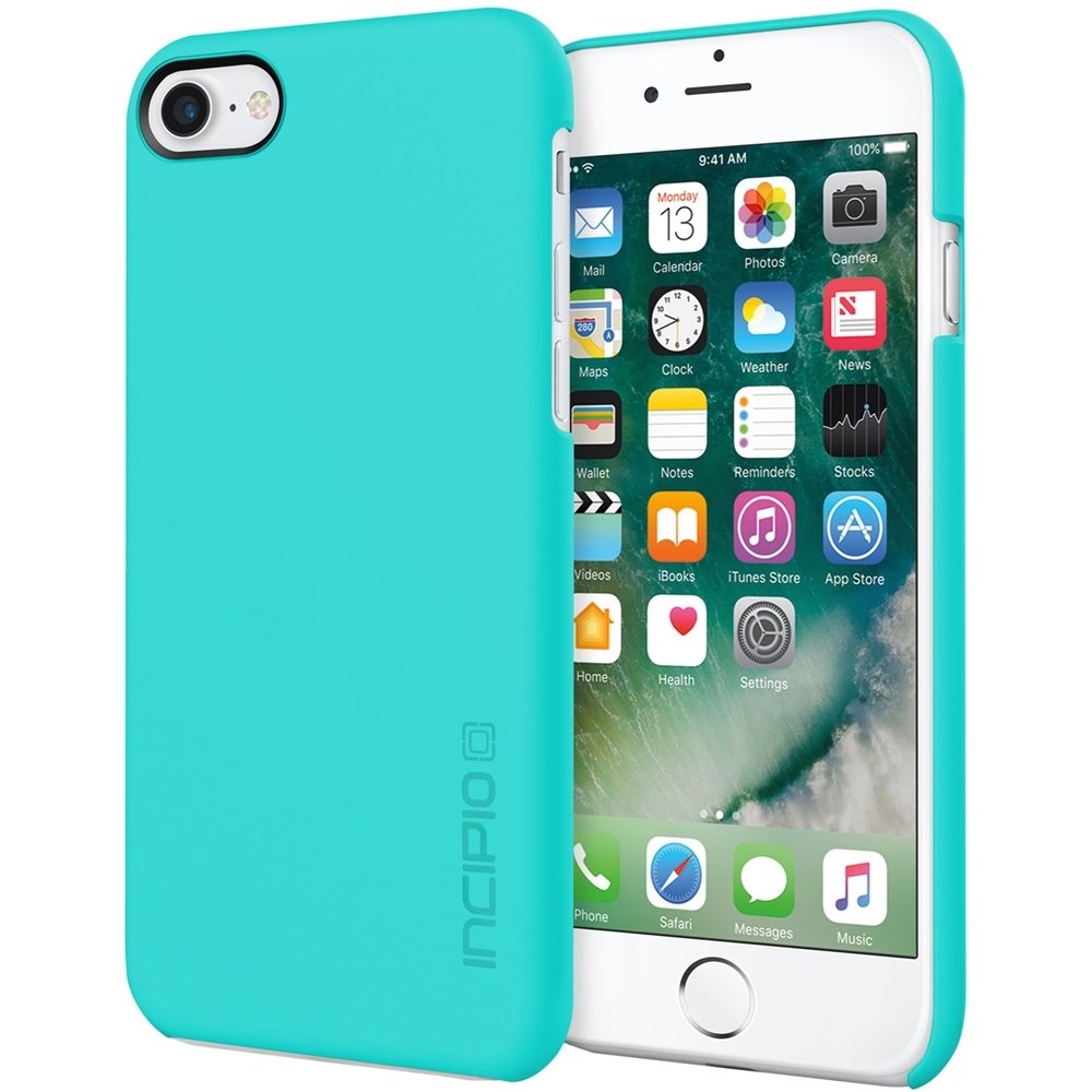 feather case for apple iphone 7 - turquoise