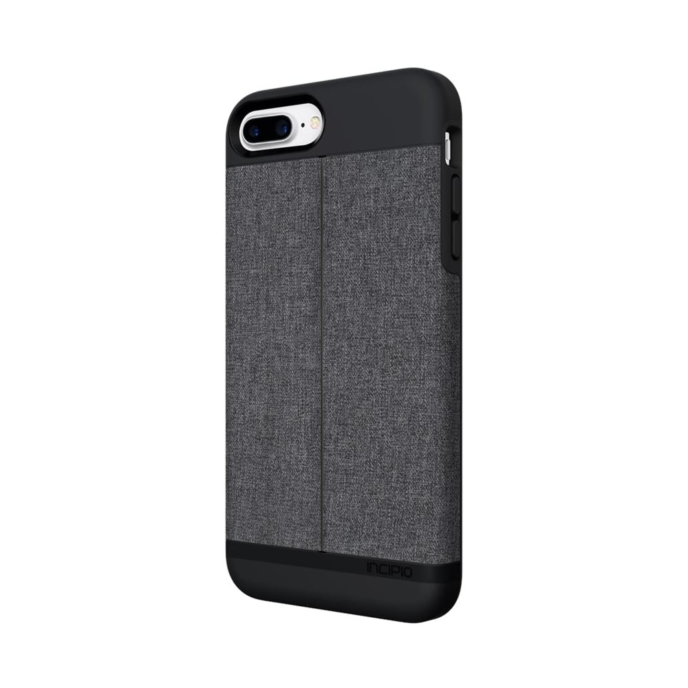 esquire series wallet case for apple iphone 7 plus - heather dark gray esquire series wallet case for apple iphone 7 plus - heather dark gray
