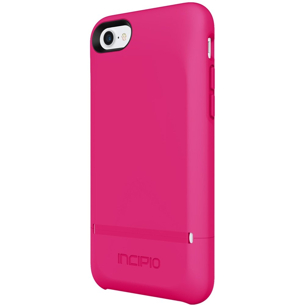 stashback case for apple iphone 7 - berry pink
