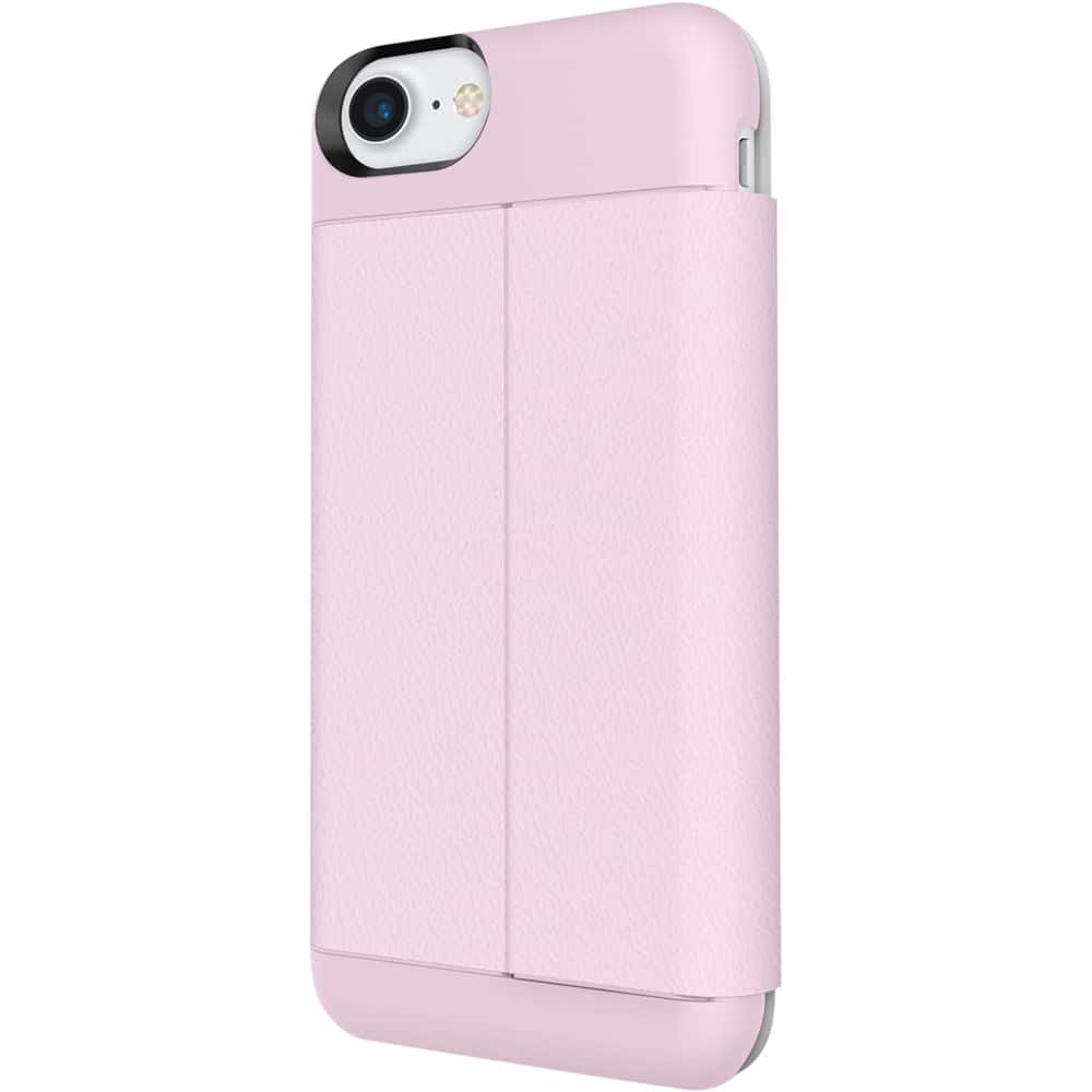 wallet folio case for apple iphone 7 - blush pink wallet folio case for apple iphone 7 - blush pink