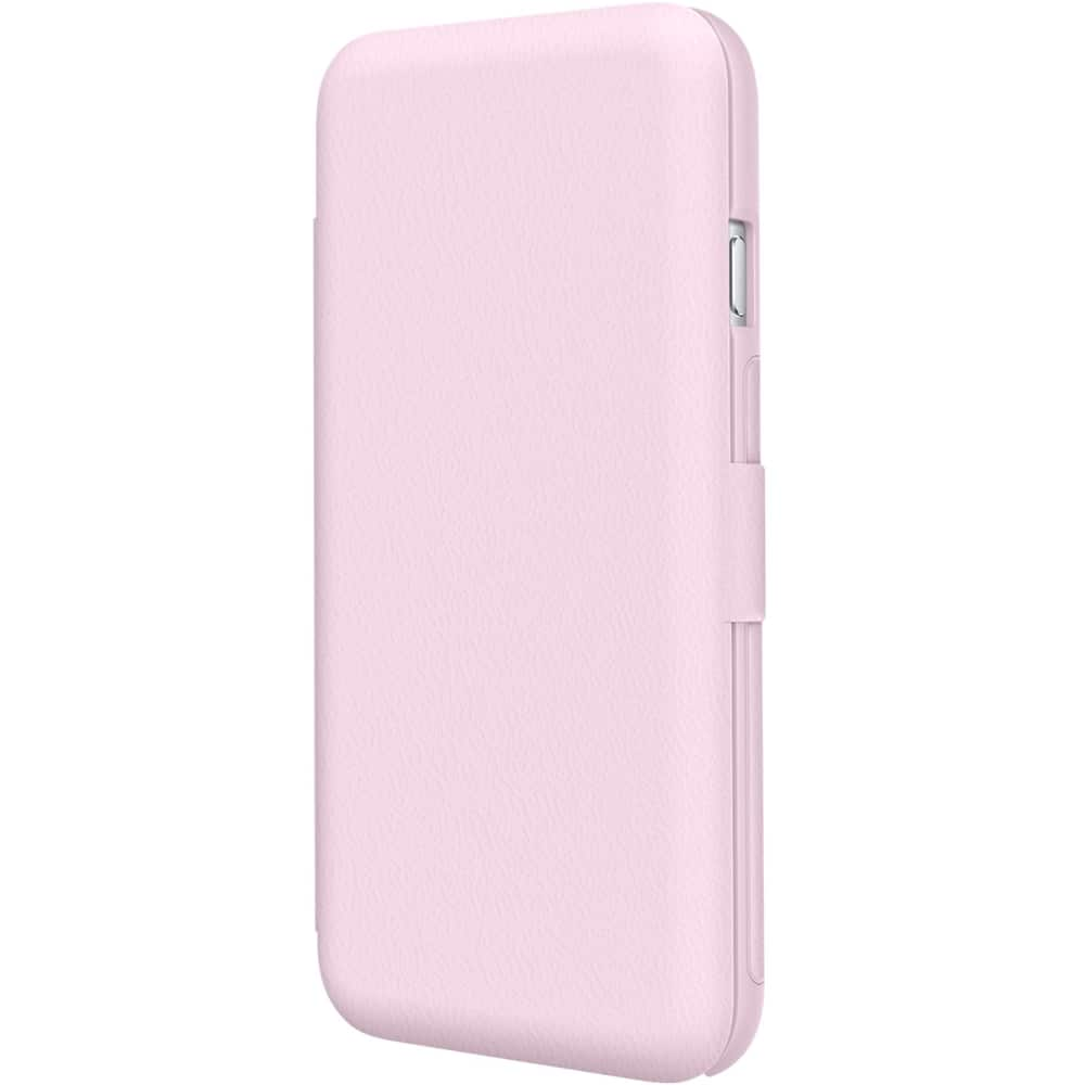 wallet folio case for apple iphone 7 - blush pink