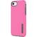 Angle. Incipio - DualPro Case for Apple® iPhone® 7 - Pink/Charcoal.
