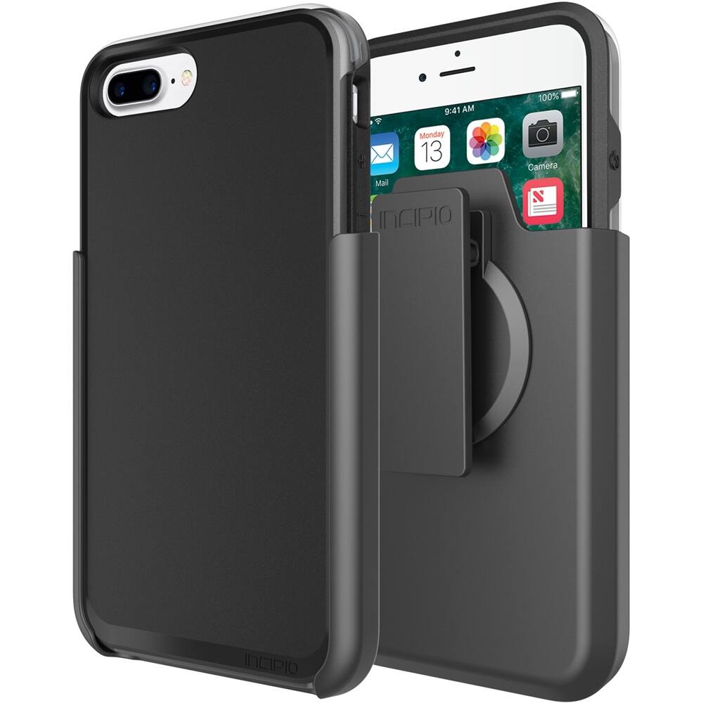 Best Buy Incipio Performance Ultra Case For Apple® Iphone® 7 Plus Gray Black Iph 1518 Bkg