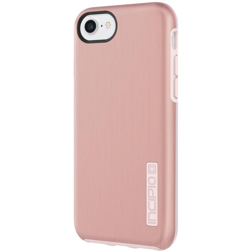 Best Buy Incipio Dualpro Shine Case For Apple® Iphone® 7 Brushed Aluminum Rose Gold Blush Pink