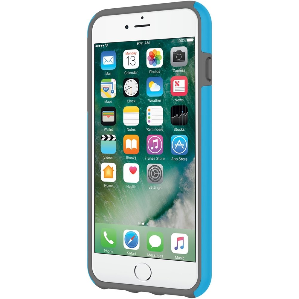 dualpro case for apple iphone 7 plus - cyan/charcoal