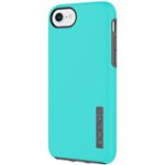 Front Zoom. Incipio - Case for Apple® iPhone® 7 - Charcoal/Turquoise.