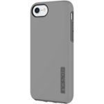 Front Zoom. Incipio - DualPro Case for Apple® iPhone® 7 - Gray/Charcoal.