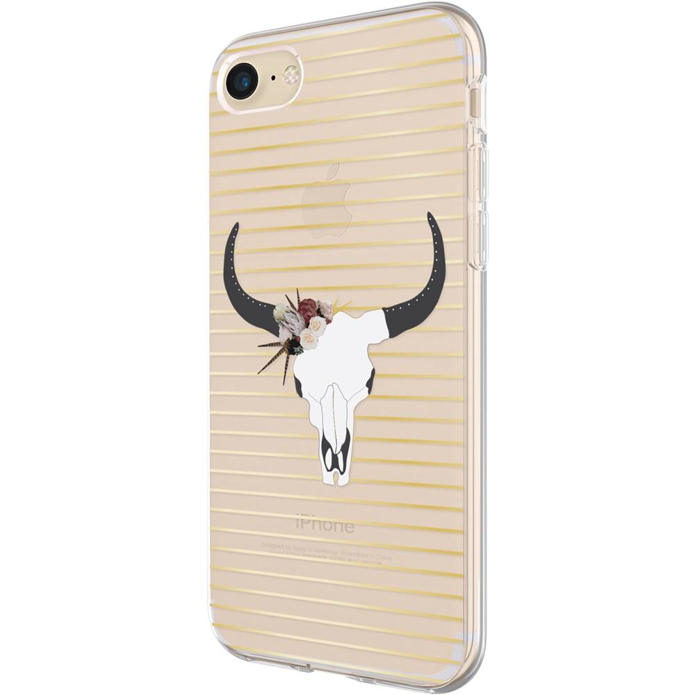 Front. Incipio - Design Series Case for Apple® iPhone® 7 - Translucent/Longhorn.