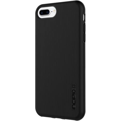 Incipio - DualPro SHINE Case for Apple® iPhone® 7 Plus - Black - Larger Front