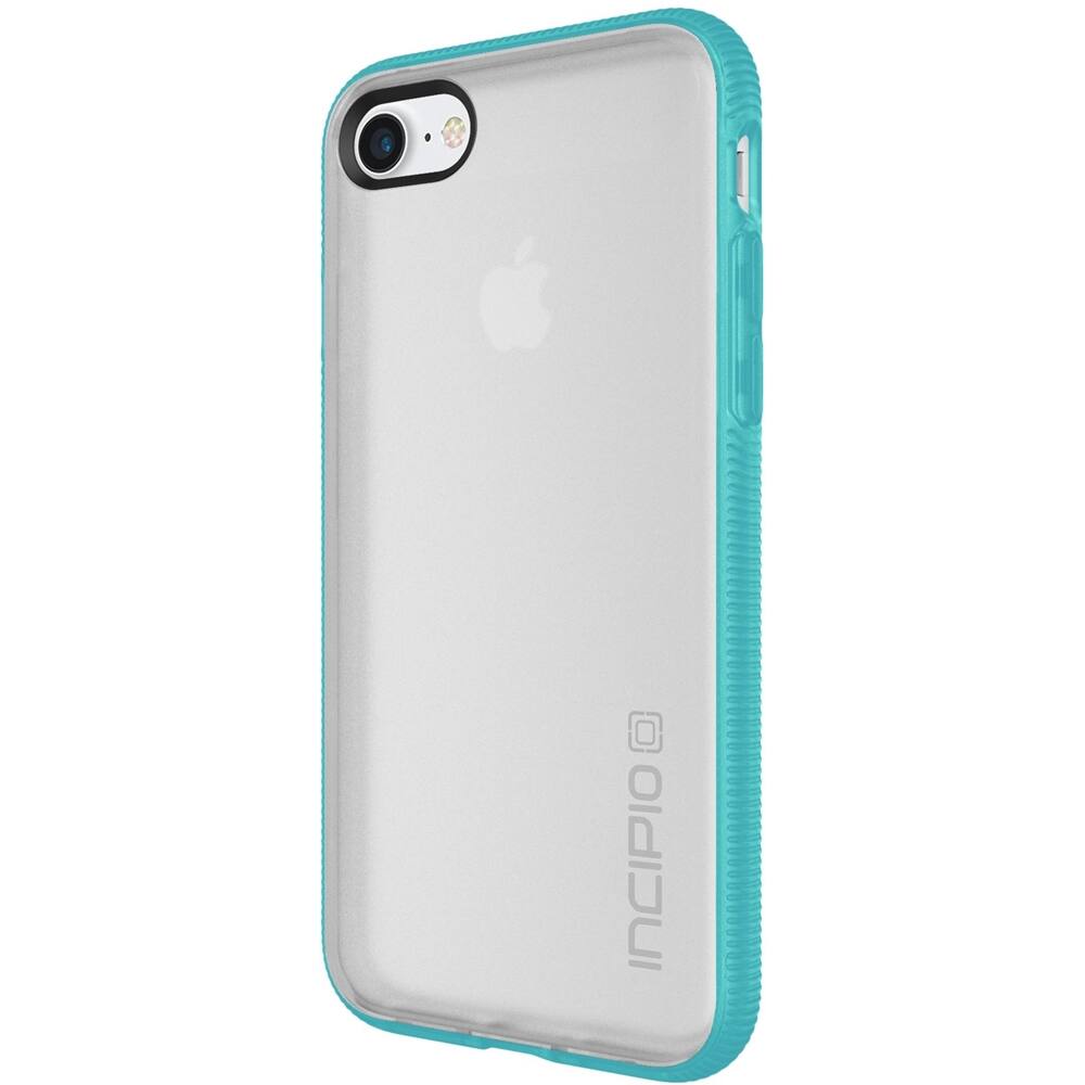 Front. Incipio - Octane Case for Apple® iPhone® 7 - Turquoise/Frost.
