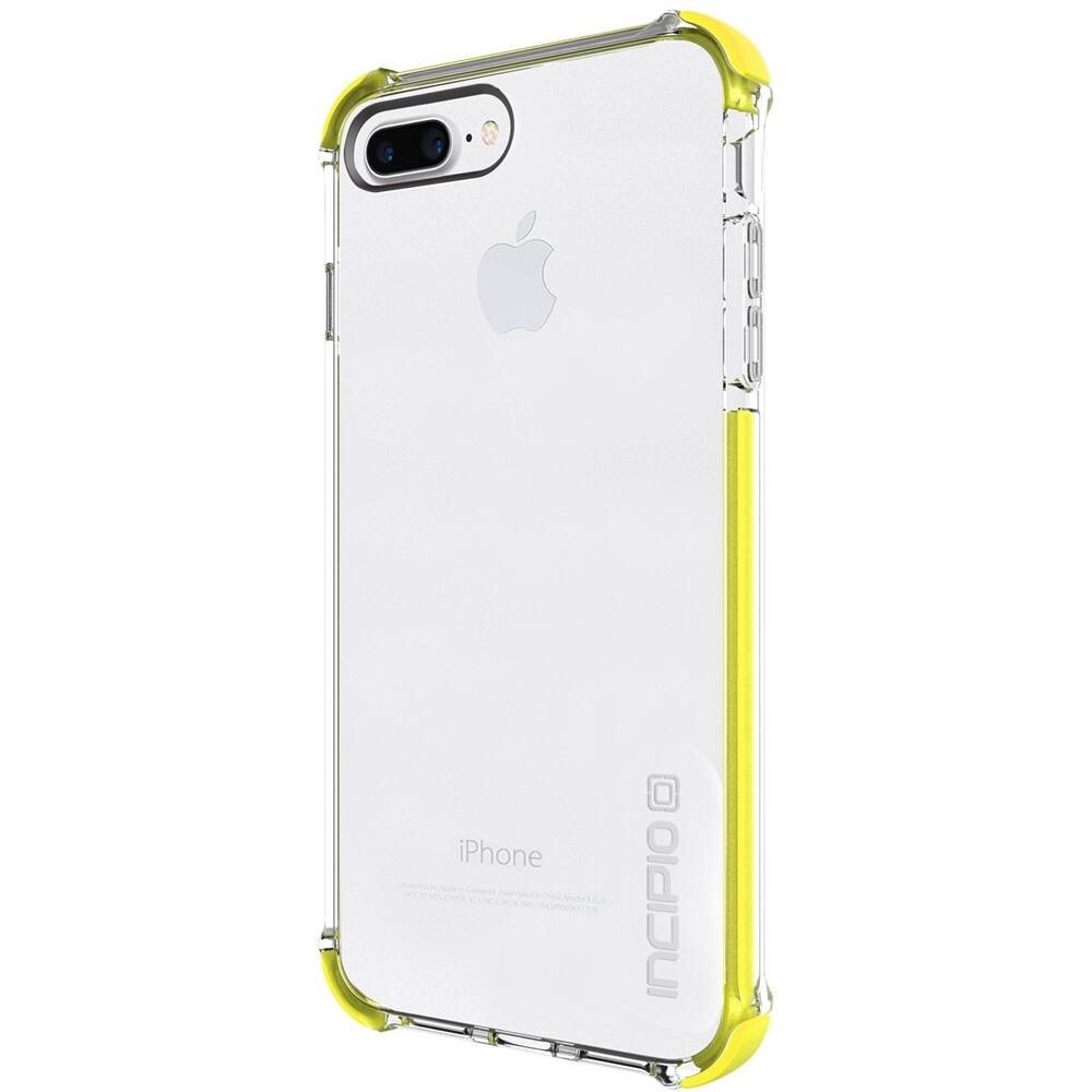 Front. Incipio - Reprieve SPORT Case for Apple® iPhone® 7 Plus - Lime/Clear.