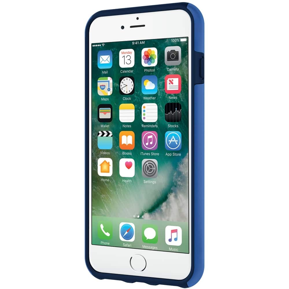 dualpro case for apple iphone 7 plus - blue/iridescent nautical blue