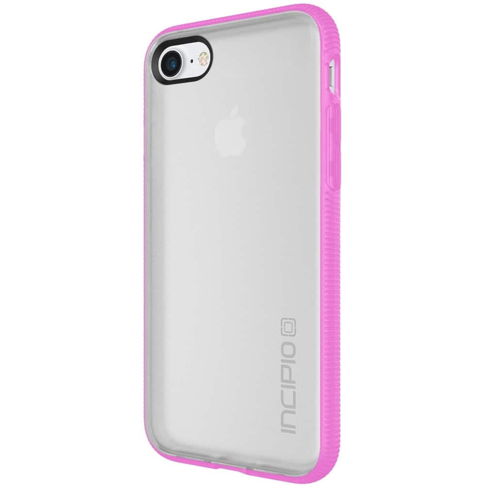 octane case for apple iphone 7 - frost/highlighter pink