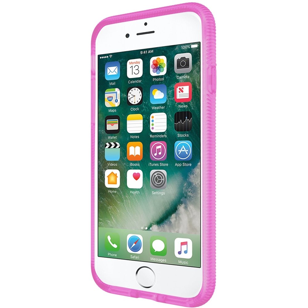 octane case for apple iphone 7 - frost/highlighter pink