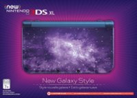 Front. Nintendo - New Galaxy Style New Nintendo 3DS XL - Purple.