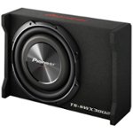 Angle Zoom. Pioneer - 12" Single-Voice-Coil Subwoofer with Enclosure - Black.