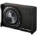Angle Zoom. Pioneer - Shallow Series 10" Single-Voice-Coil 4-Ohm Subwoofer with Enclosure - Black.