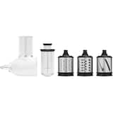 Fresh Prep Slicer/Shredder Attachment for KitchenAid Stand Mixers - White