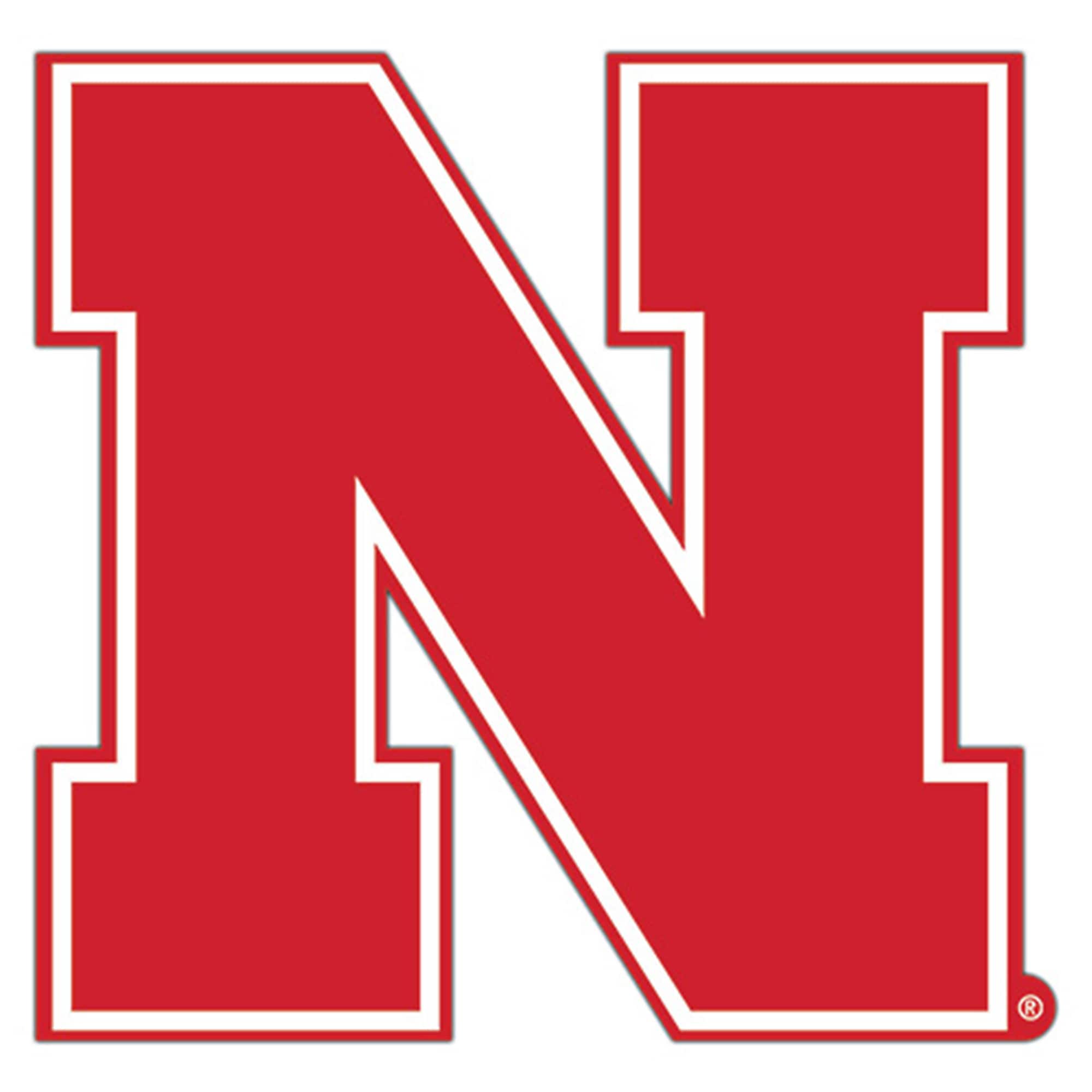 Nebraska Huskers 24" Logo Cutout Sign