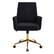 Alt View 5. GOODSILO - Adjustable Ergonomic Swivel Office Chair - Comfortable Backrest Seat for Home & Work - Black.