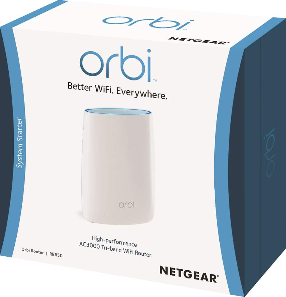 NETGEAR Orbiルーター(RBR50)&サテライトx2セット - PC周辺機器