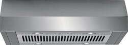 Frigidaire Professional - 36 inches - Externally Vented - Under cabinet Range Hood - Stainless Steel - Front_Zoom