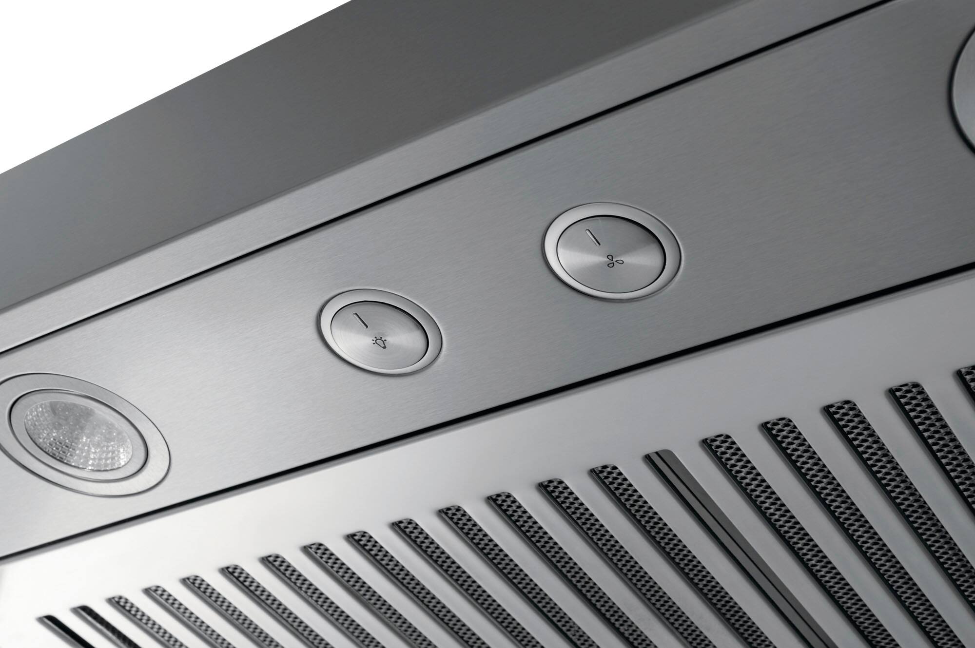 Alt View 13. Frigidaire - Professional 36" Externally Vented Range Hood - Stainless steel.