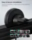 Easy & Secure Installation Textured prongs offer a powerful grip on most vehicle air vent blades. iottie qia.