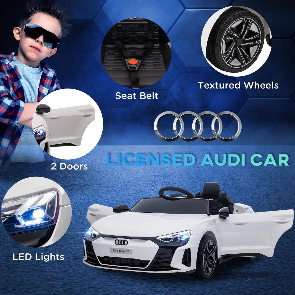 LICENSED AUDI CAR

- Seat Belt
- Textured Wheels
- 2 Doors
- LED Lights

RS e-tron GT