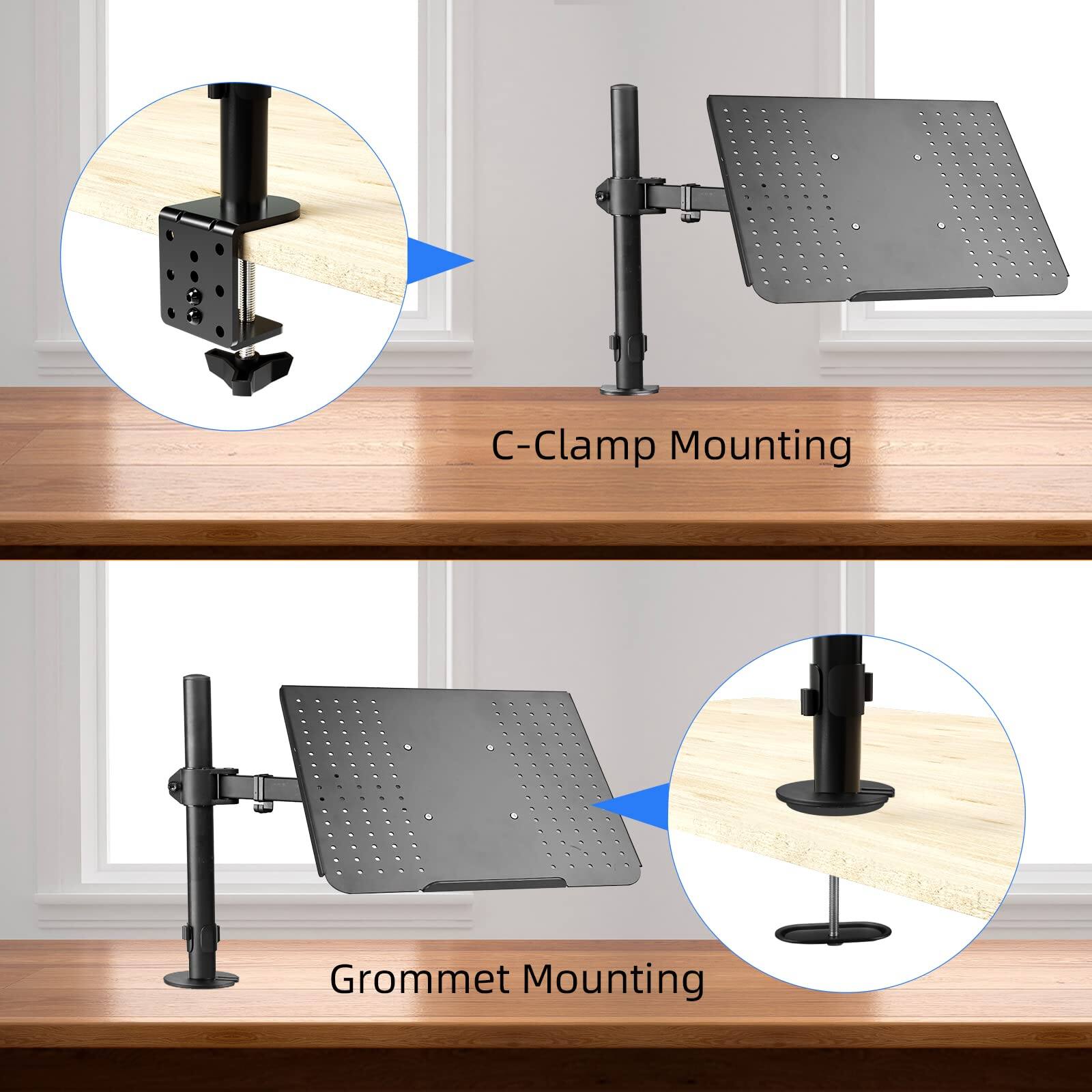 C-Clamp Mounting  
Grommet Mounting