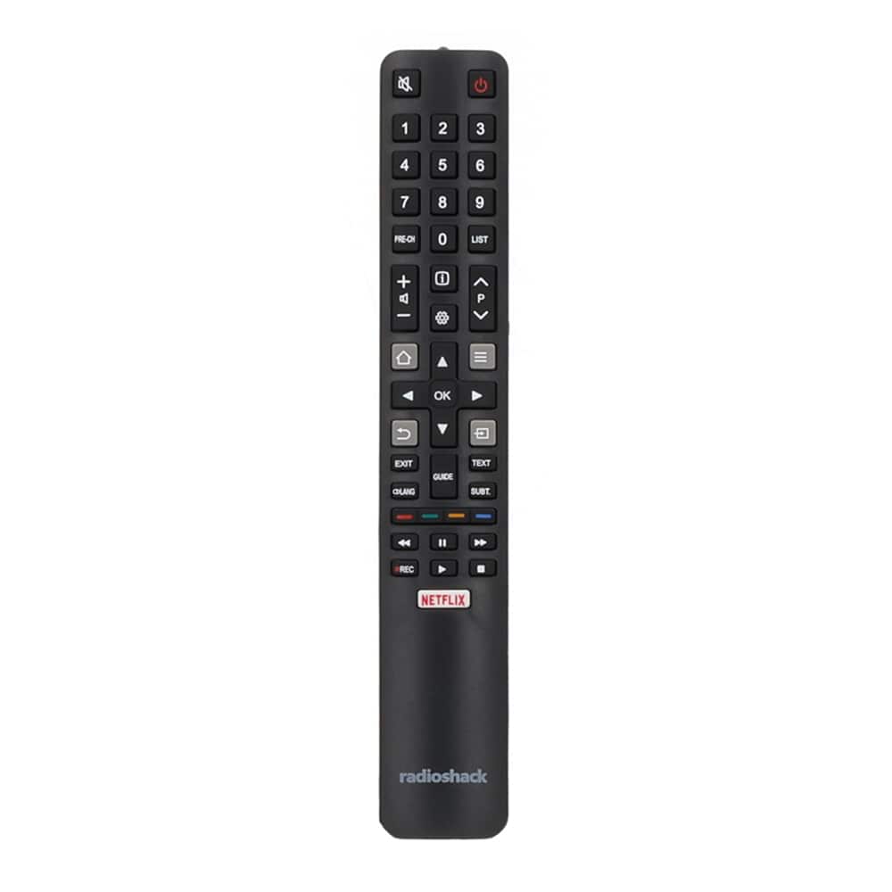 RadioShack - Universal Remote Control Compatible with TCL TVs 1503324 - Black price history on PriceWatchPro