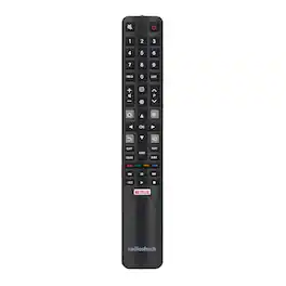 RadioShack - Universal Remote Control Compatible with TCL TVs 1503324 - Black