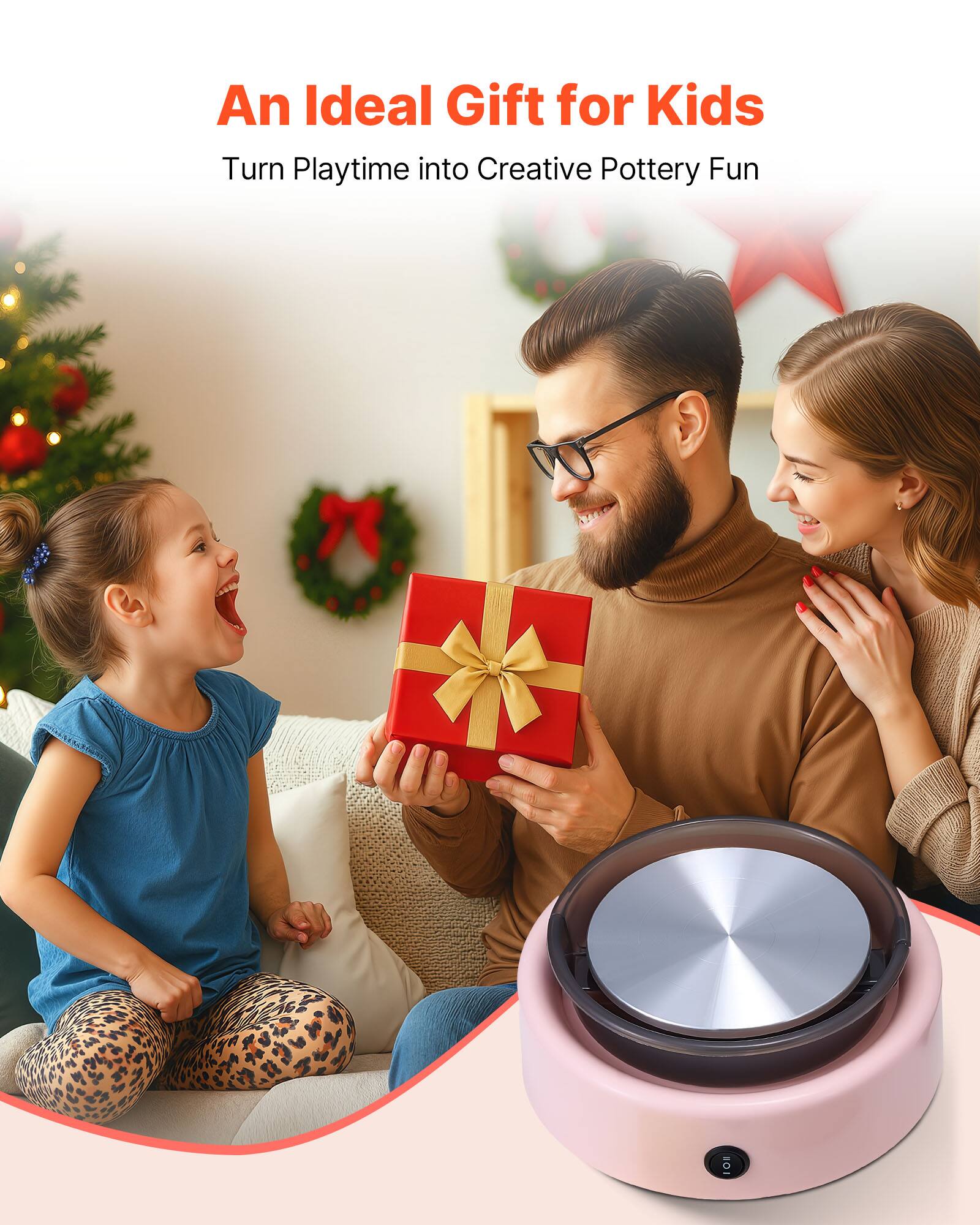 An Ideal Gift for Kids  
Turn Playtime into Creative Pottery Fun