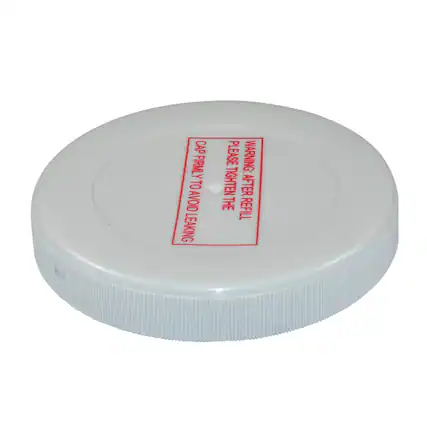 CAP FIRMLY TO AVOID LEAKING
WARNING: TIGHTEN AFTER THE REFILL