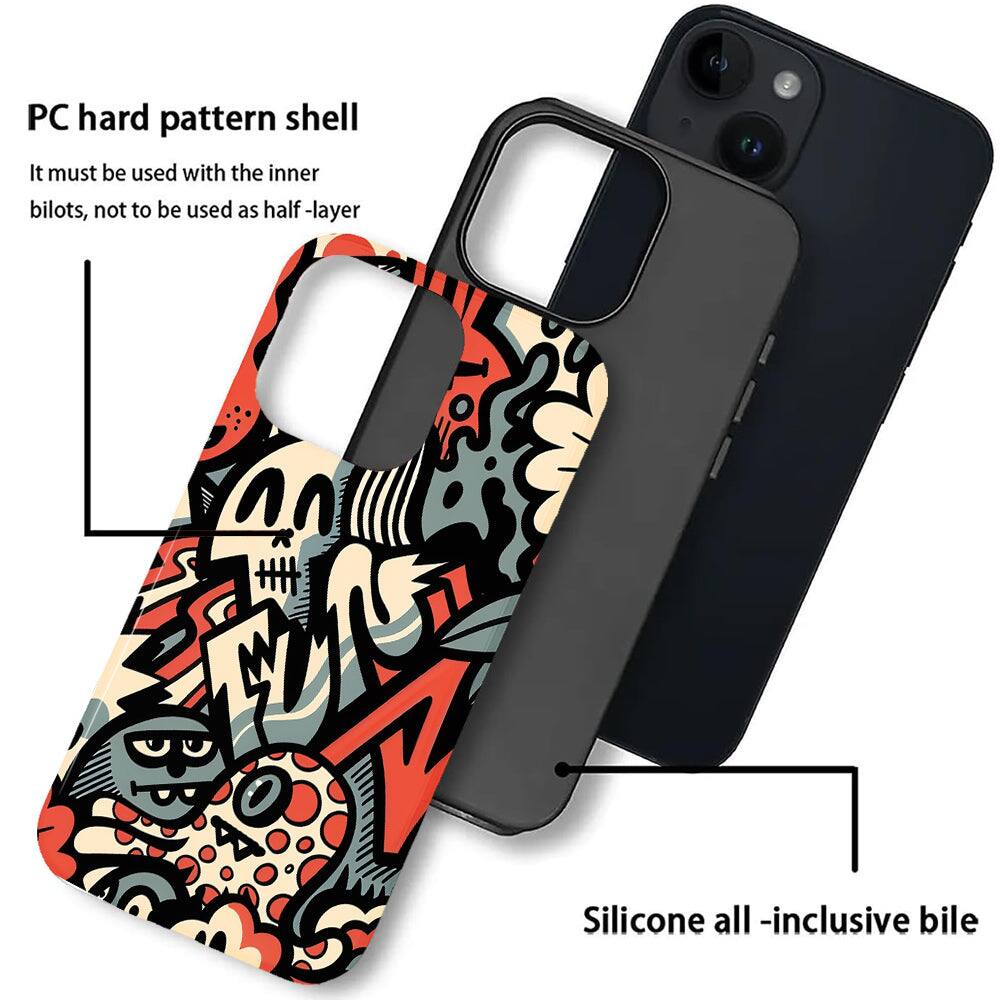PC hard pattern shell  
It must be used with the inner bilots, not to be used as half-layer  

Silicone all-inclusive bile