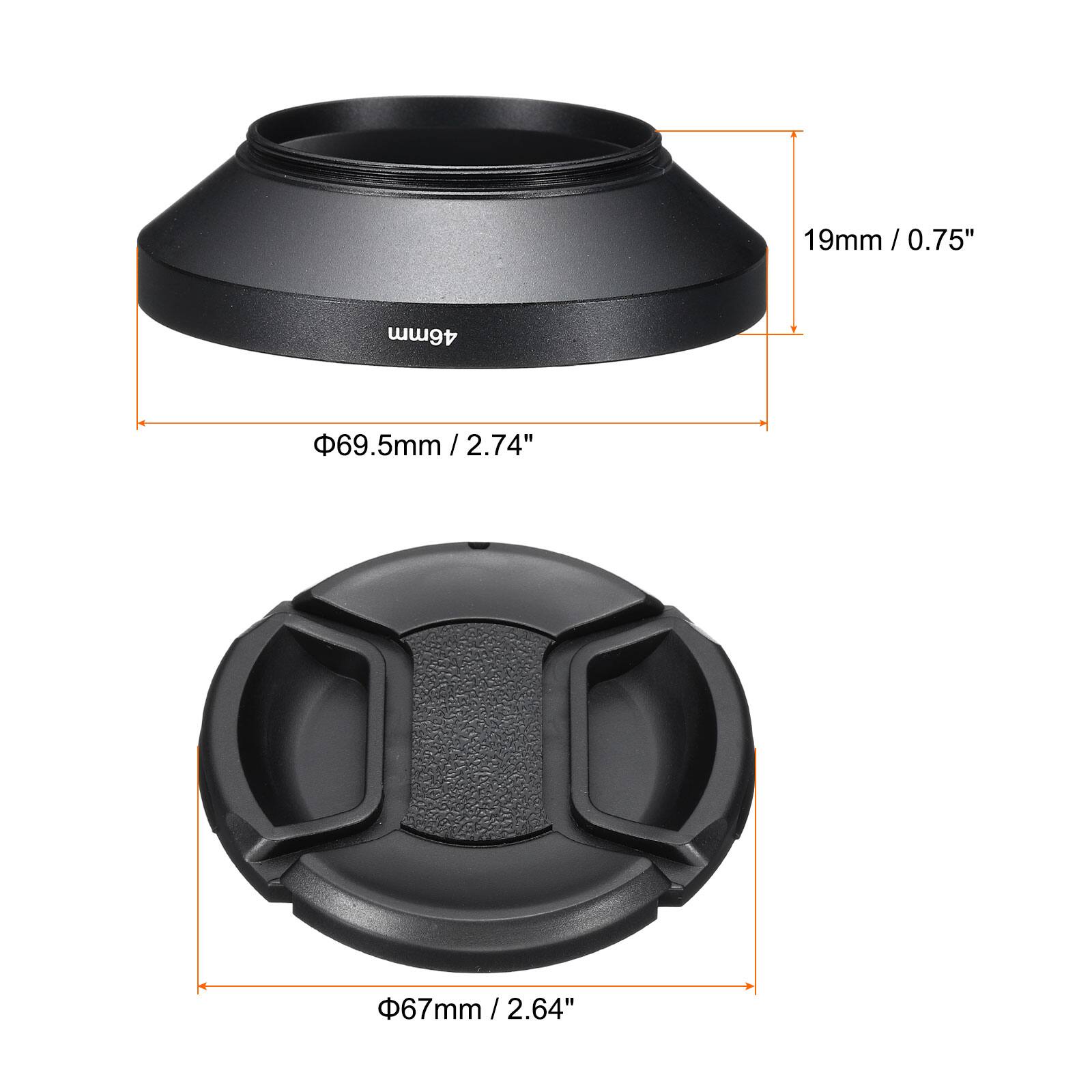 19mm / 0.75"  
46mm  
69.5mm / 2.74"  
67mm / 2.64"