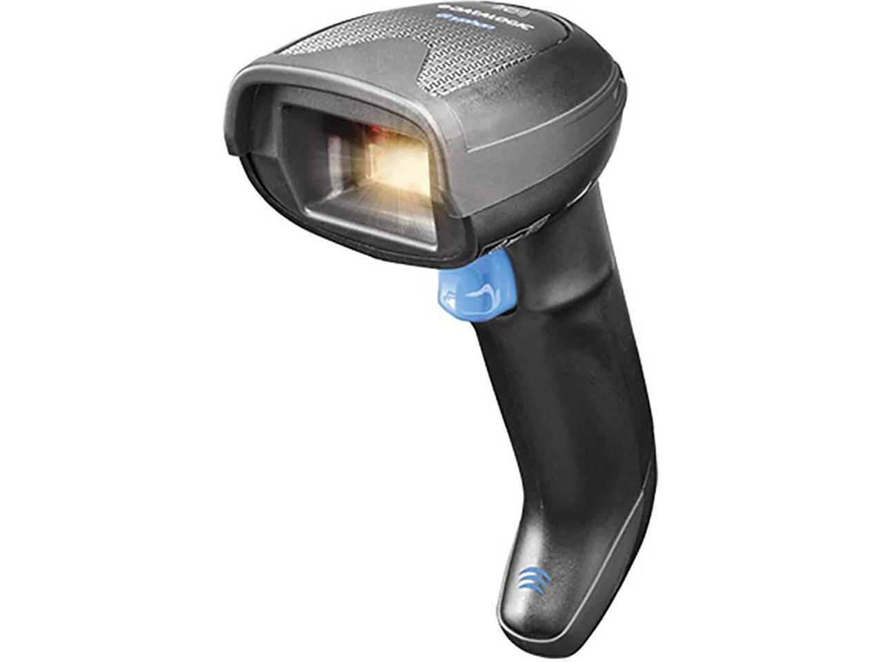 Front. HP - HP Datalogic Gryphon GBT4500 2D Wireless Bluetooth Barcode Scanner - 4P886AA - Black.